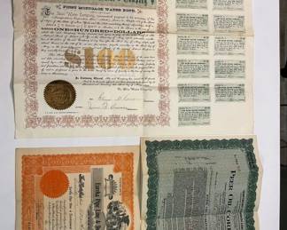 127 Antique Mortgage Certificatesmin