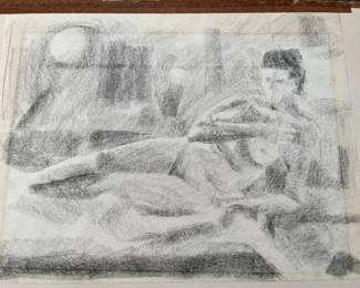 127 Lorraine Fink Charcoal Nudemin