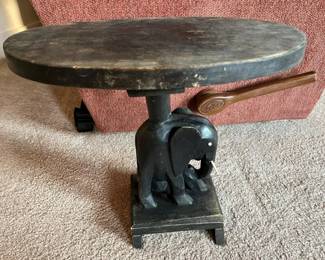 127 African Elephant Accent Tablemin