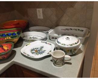 Worcester Herb Serving Piece Set