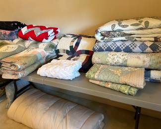 Lots of quilts