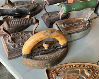 Antique iron collection 