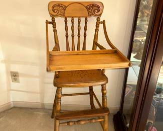 Antique High Chair
