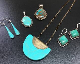Some lovely Turquoise jewelry