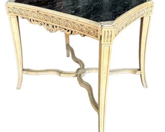 Marble Top Side Table