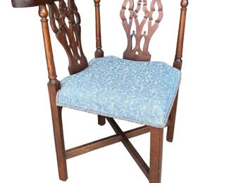 Antique Georgian Style Corner Chair