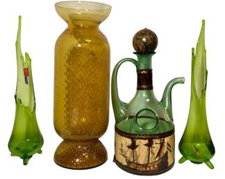 Mid Century Vase & Decanter Collection
