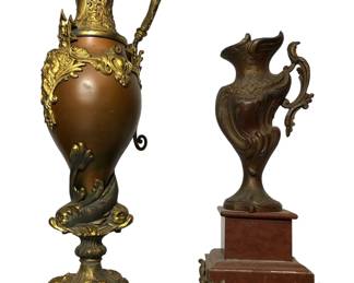 Antique Napoleon Period Style Ewers