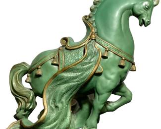 Mid Century Prop Horse Statue