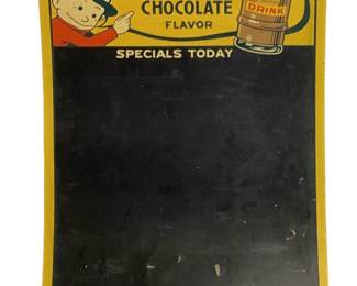 Vintage Kayo Chocolate Drink Chalkboard Advertising