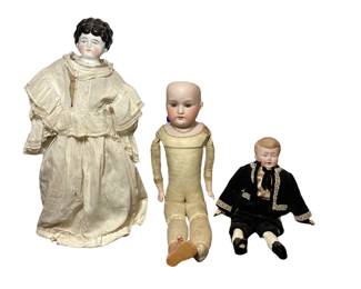 Collection German Bisque Dolls, ARMAND MARSEILLE