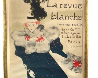 Musée D'Albi "La Revue Blanche" HENRI DE TOULOUSE Print