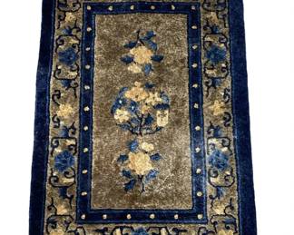Small Chinese Peking Rug