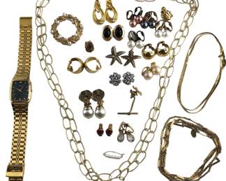Large Collection LES BERNARD, NAPIER, DIOR Costume Jewelry