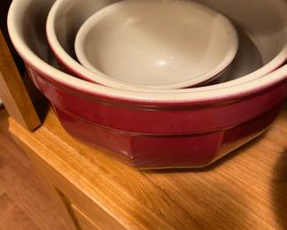 Emile Henry Mixing Bowls Set