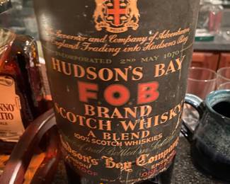 HUGE Whiskey ( Empty) Bottle