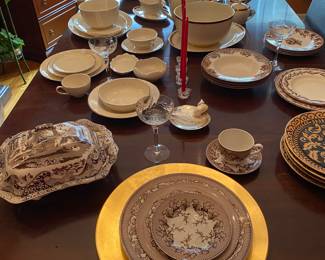 Spode China, Pottery Barn Chargers