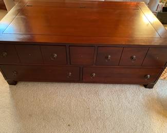 Red Oak of Long Grove, Mahogany Cocktail/Table/Storage
