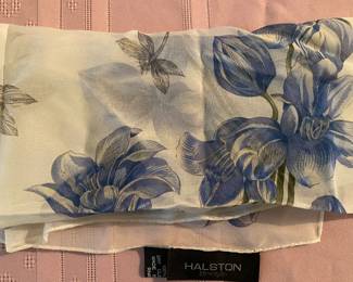Halston Silk Scarf