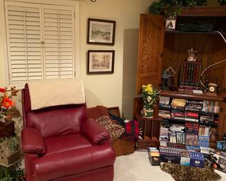 Hancock Moore Leather Recliner