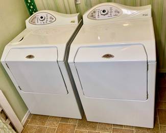 VERY NICE CLEAN Maytag Washer & Dryer that are working perfectly.