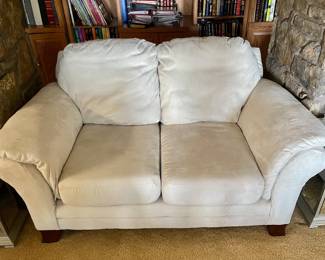 NICE Suede Loveseat/Sofa.
