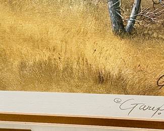 Gary P Miller Signed and numbered "Forsaken" art Framed Ltd Edition Print.