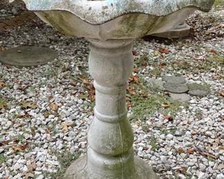 Quality Concrete Bird bath.