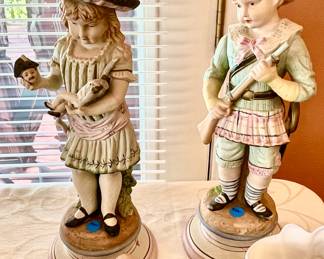 LARGE Vintage Rare Piano Babies