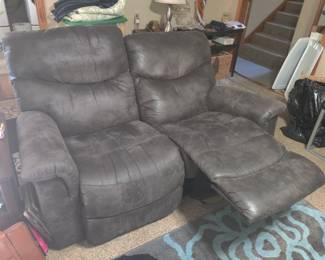 LAY-Z-BOY - DOUBLE RECLINING LOVESEAT - $150.00