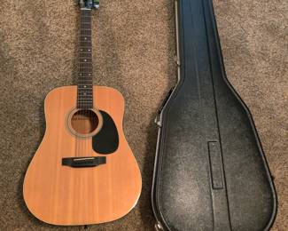 Acoustic Guitar W/CASE - $200.00