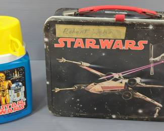 Thermos 1977 Star Wars Lunch Box With Thermos