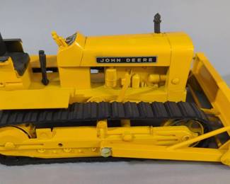 VIntage John Deere Toy Bulldozer And John Deere Toy Bulldozer, Total Qty 2