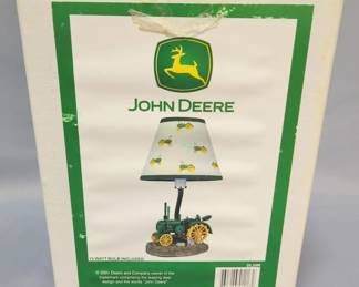 John Deere Tractor Desk Lamp, In Box