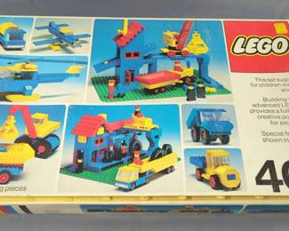 Vintage Lego Set No. 404, Lego Set No. 402, And More