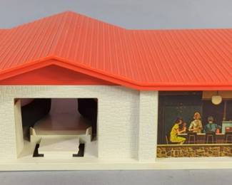 Vintage Hotwheels Track Pieces Including Speedometer Station, Launch Station, Bridge, And Hot-Turn Track Pieces And More