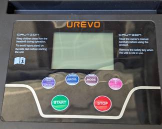 Urevo folding treadmill