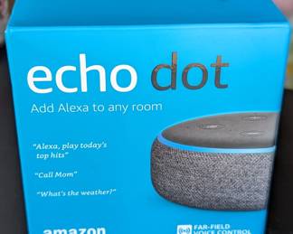 Echo dot, new in box