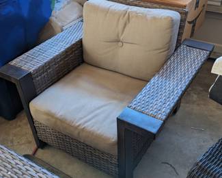 Rattan chair, set of 2