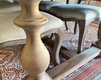 Restoration Hardware Dining Table and Chairs