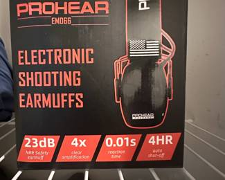 Shooting earmuffs