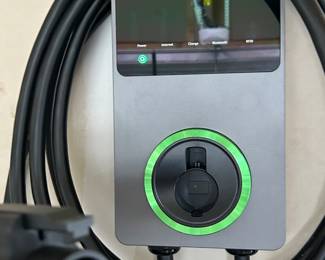 Autel electric car charger—mounted but not used