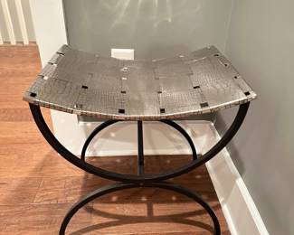 Silver stool

Online only sale for furniture opens Thursday/October 5

For pricing information:
•Text only to 615-854-8535
•Send a photo of the item(s) you are interested in
•In person viewing will be available on Friday/October 6!