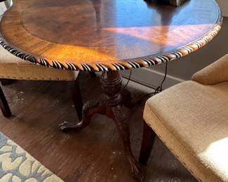 Vintage round wooden table

Online only sale for furniture opens Thursday/October 5

For pricing information:
•Text only to 615-854-8535
•Send a photo of the item(s) you are interested in
•In person viewing will be available on Friday/October 6!