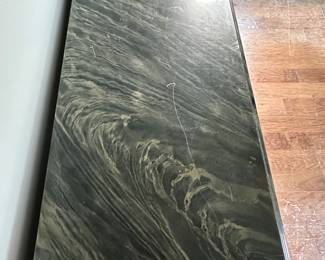 Cream and Silvertone wooden chest with painted green marble top. Has matching mirror.
Online only sale for furniture opens Thursday/October 5
For pricing information:
•Text only to 615-854-8535
•Send a photo of the item(s) you are interested in
•In person viewing will be available on Friday/October 6!