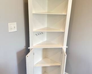 Cream leather, black wood stool. We have 4. 

Online only sale for furniture opens Thursday/October 5

For pricing information:
•Text only to 615-854-8535
•Send a photo of the item(s) you are interested in
•In person viewing will be available on Friday/October 6!