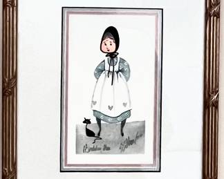 Buckley Moss signed art