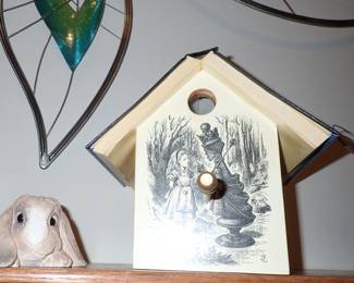 BIRD HOUSES & BUNNY
