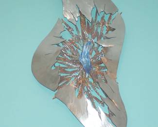 LARGE METAL ART SCULPTURE