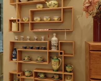 WALL SHADOW BOX - TEA SETS